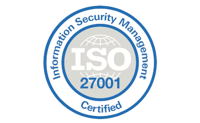 ISO 27001 Certified